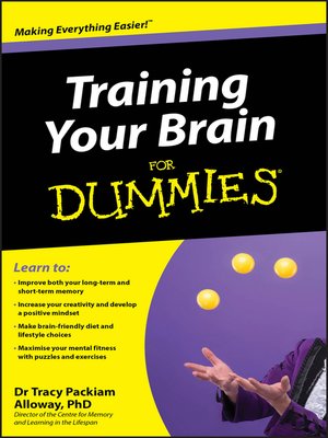 cover image of Training Your Brain For Dummies